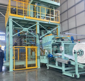 全自動(dòng)噸袋包裝機(jī)助力新疆某新材料公司車(chē)間升級(jí)改造